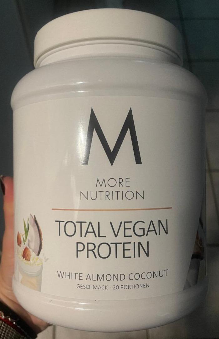 Fotografie - more nutrition total vegan protein white almond coconut