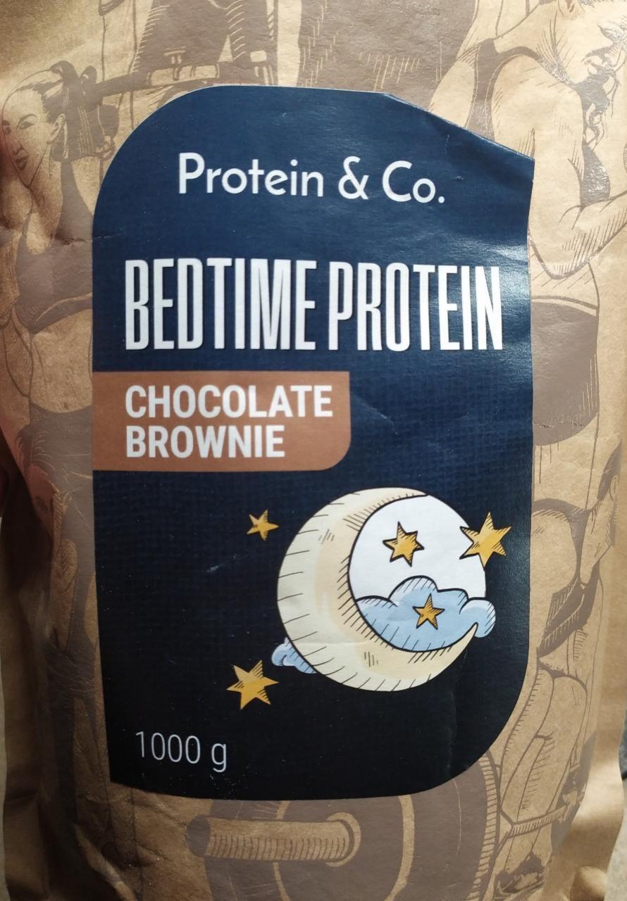 Fotografie - Bedtime Protein Chocolate Brownie Protein & Co.