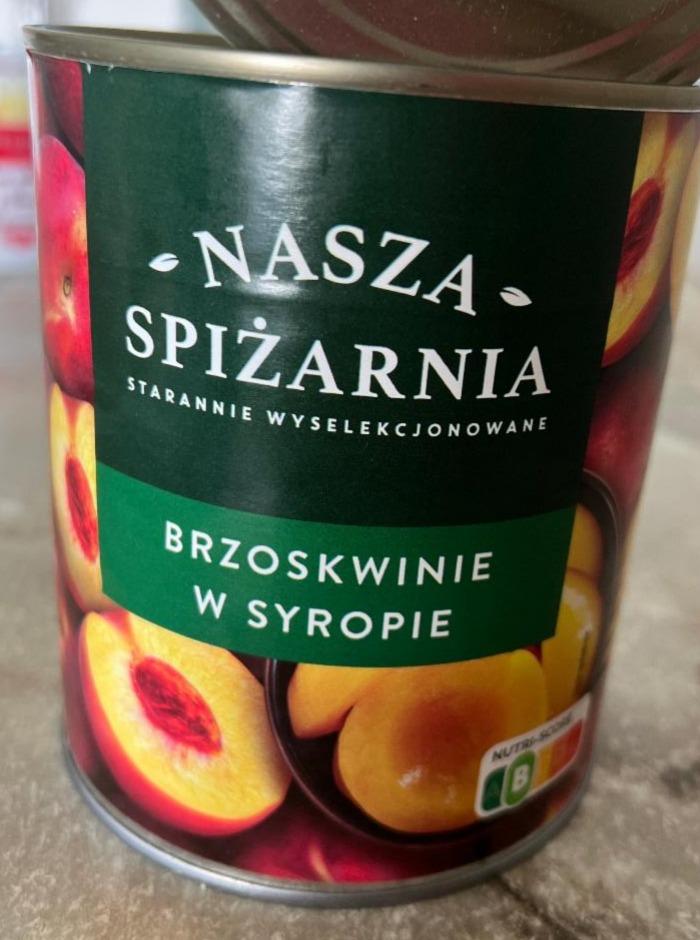 Fotografie - Brzoskwinie w syropie Nasza Spiżarnia