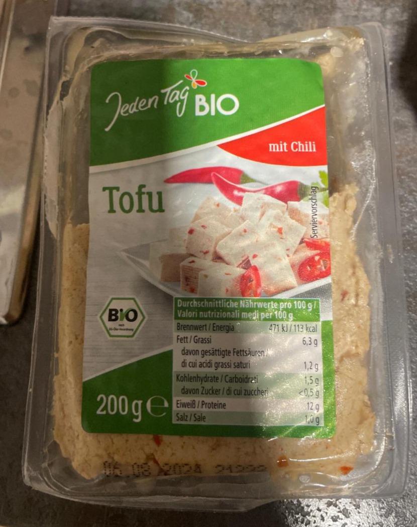 Fotografie - jeden tag bio tofu MIT chilli