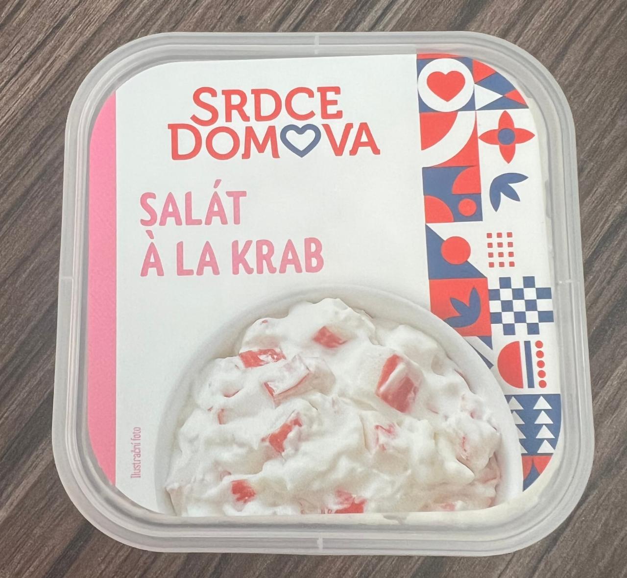 Fotografie - Salát à la krab Srdce domova