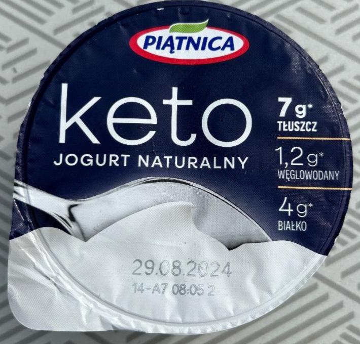 Fotografie - Keto Jogurt Naturalny Piątnica