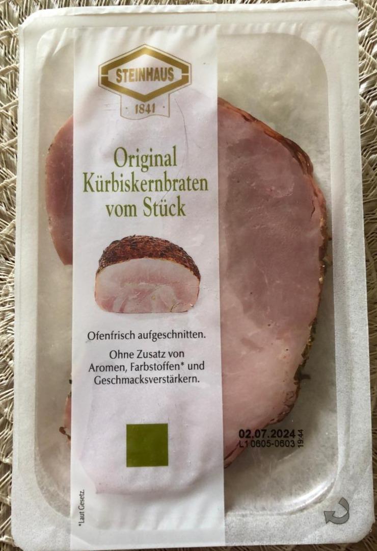 Fotografie - Original kürbiskernbraten vom stuck Steinhaus