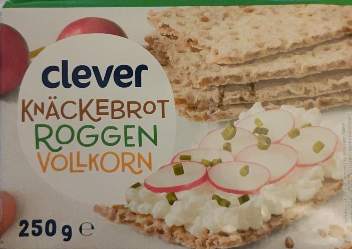 Fotografie - Knäckebrot roggen-vollkorn Clever