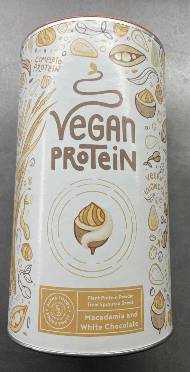 Fotografie - Vegan Protein Macadamia and White Chocolate Alpha Foods