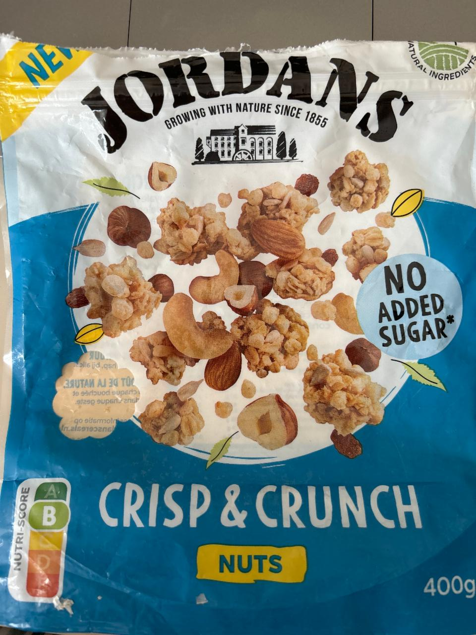 Fotografie - Crisp & crunch nuts no added sugar Jordans