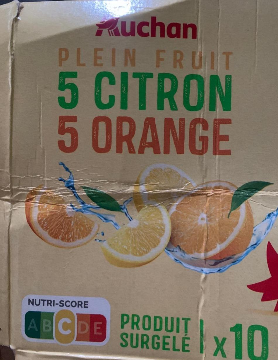 Fotografie - Auchan Plein Fruit Citron