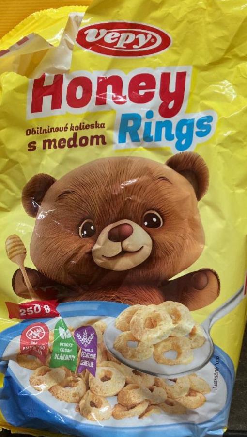 Fotografie - Honey Rings Obilninové kolieska s medom Vepy