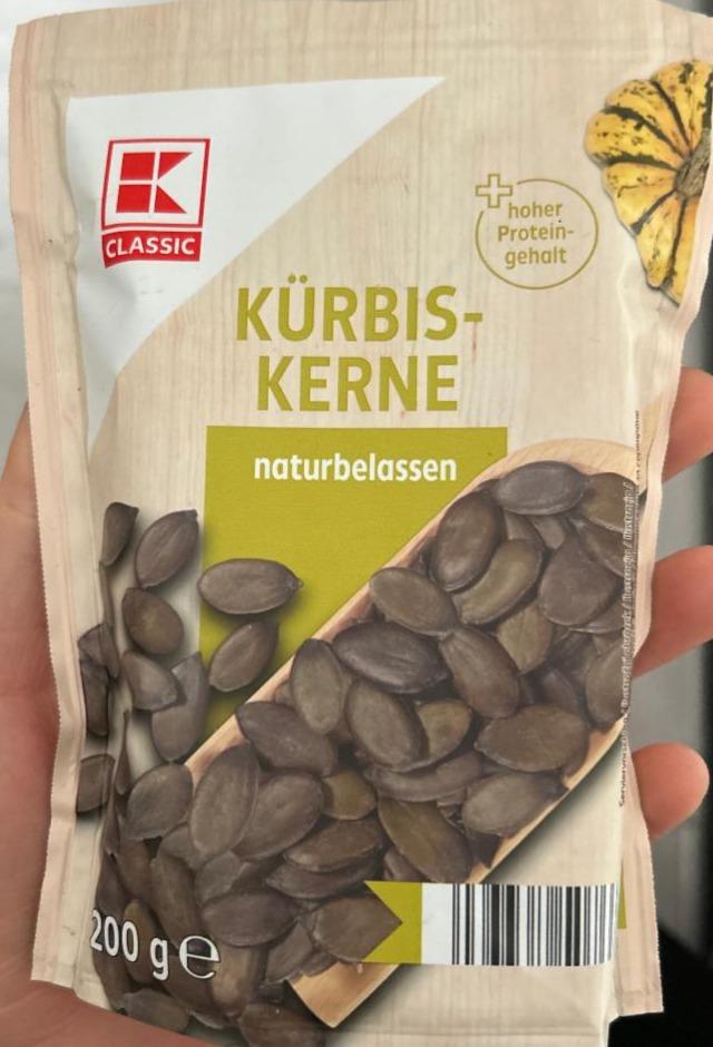 Fotografie - Kürbis-Kerne naturbelassen K-Classic