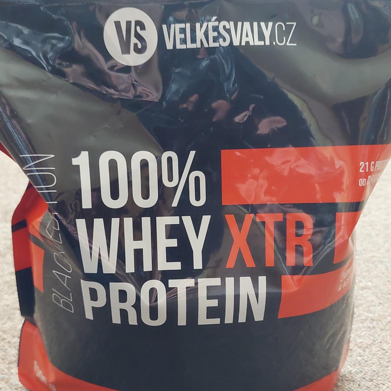 Fotografie - 100% Whey XTR Protein Banán v čokoládě VelkéSvaly.cz