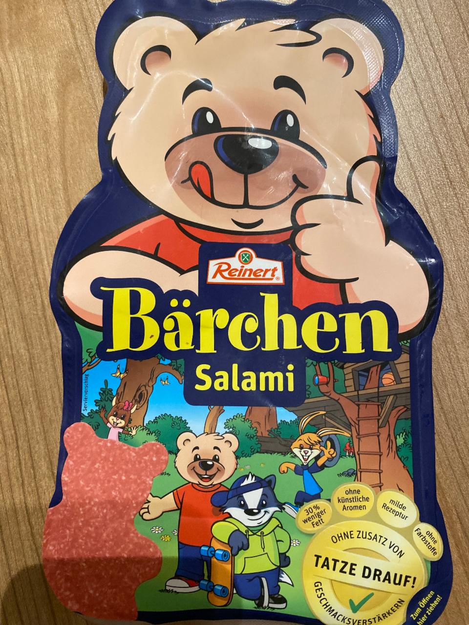 Fotografie - Bärchen Salami Reinert