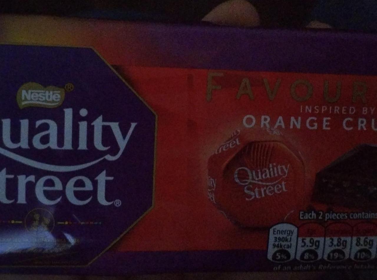 Fotografie - Orange crunch Quality Street