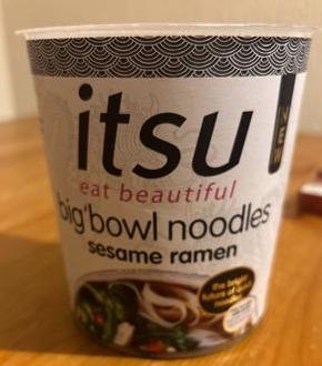 Fotografie - Big bowl noodles sesame ramen itsu