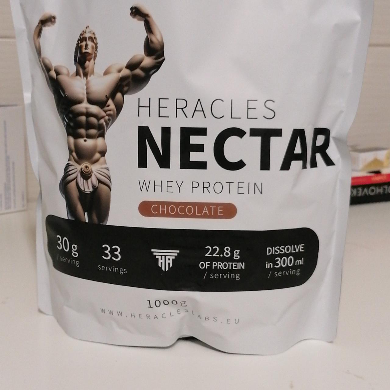 Fotografie - Heracles Nectar Whey Protein chocolate