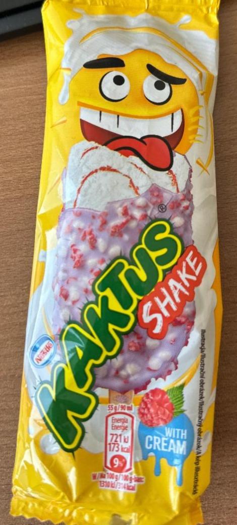 Fotografie - Kaktus Shake with cream Nestlé