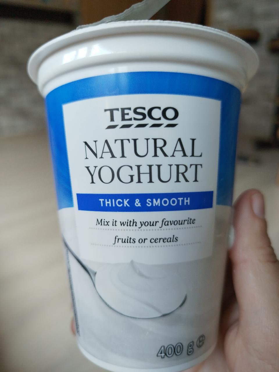 Fotografie - yogurt Natural biely Tesco