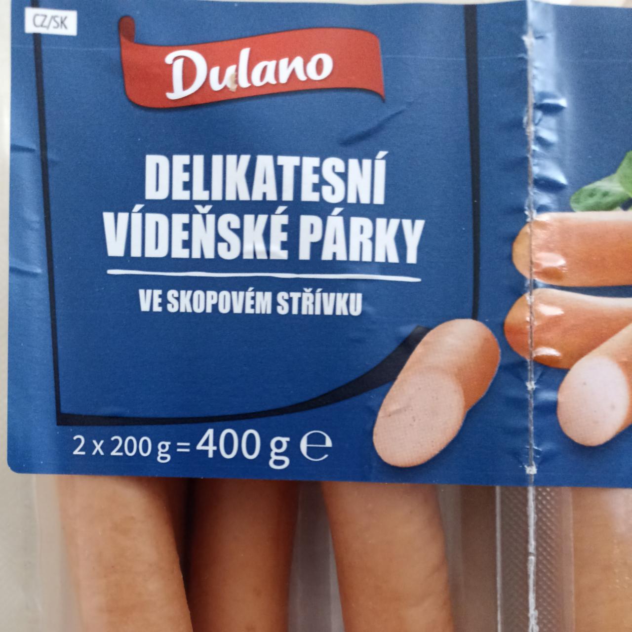 Fotografie - párky delikatesné viedeňské Dulano