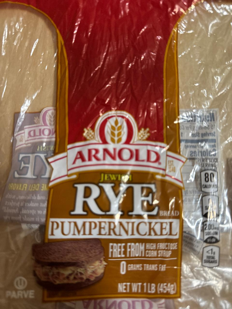 Fotografie - Jewish rye pumpernickel bread Arnold