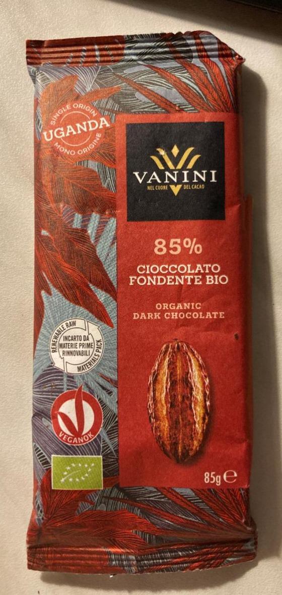 Fotografie - 85% Organic Dark Chocolate Vanini