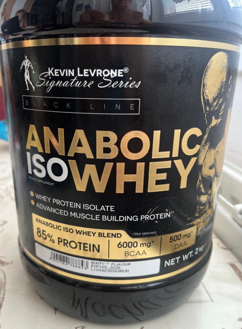 Fotografie - Anabolic ISO Whey Bunty Kevin Levrone