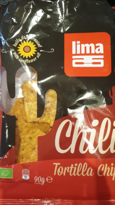 Fotografie - Bio Chili Tortilla Chips Lima