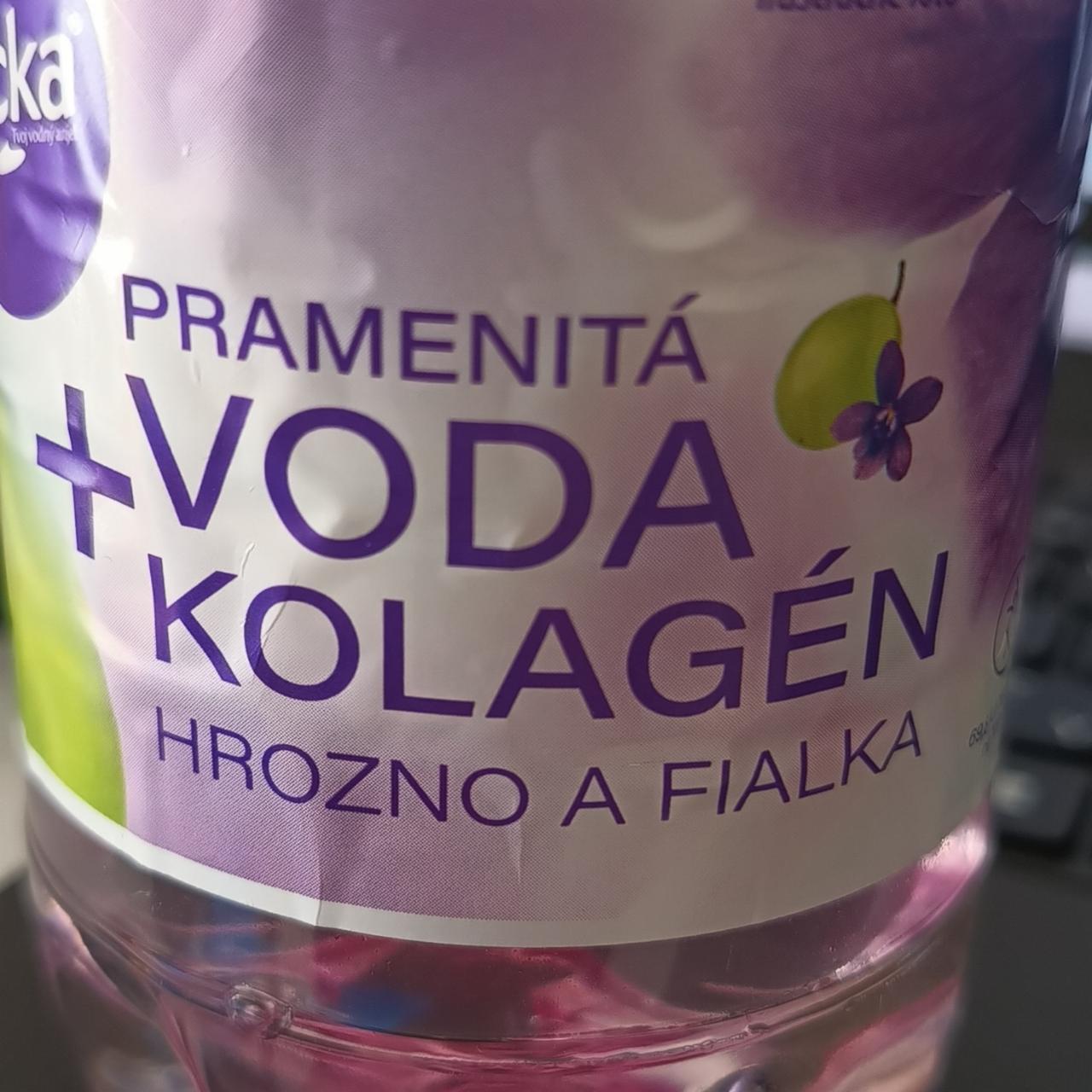 Fotografie - Pramenitá Voda + Kolagén Hrozno a Fialka Lucka