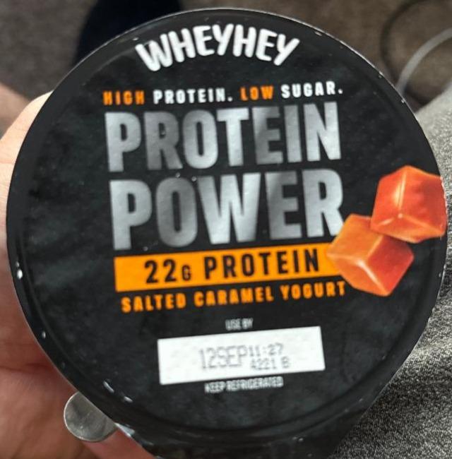 Fotografie - Protein Power Salted Caramel Yogurt WheyWhey