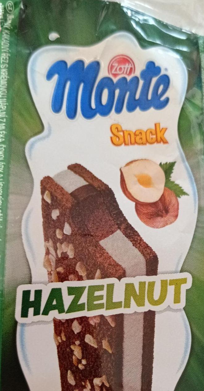 Fotografie - Monte snack hazelnut Zott