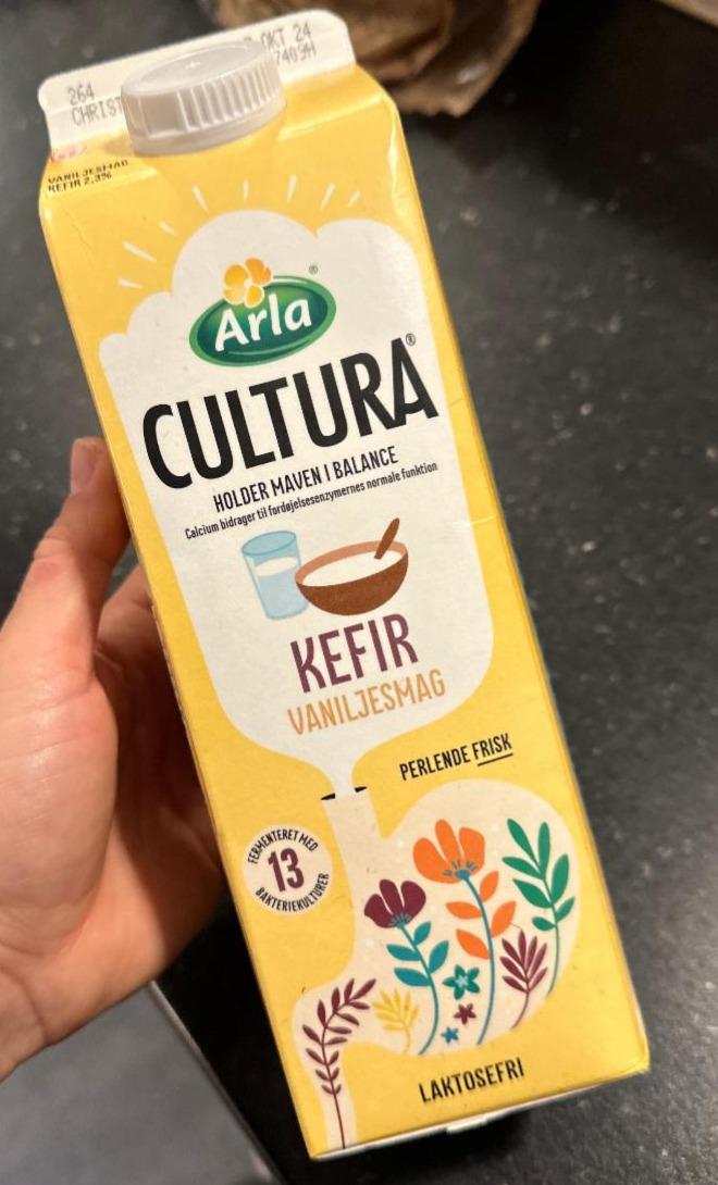 Fotografie - Cultura Kefir Vaniljesmag Arla