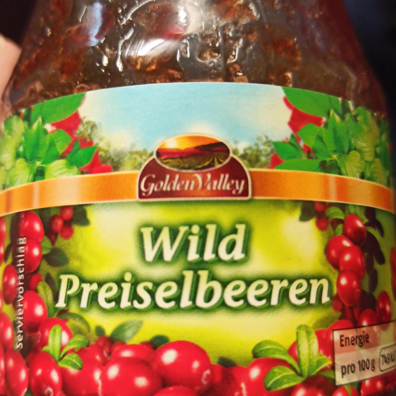 Fotografie - Wild Preiselbeeren Golden Valley