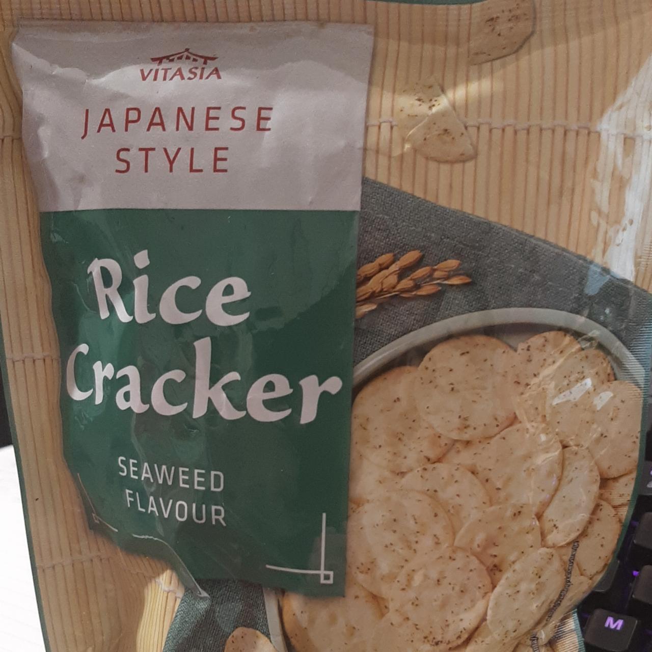 Fotografie - Rice crackers seaweed flavour Vitasia Japanese style