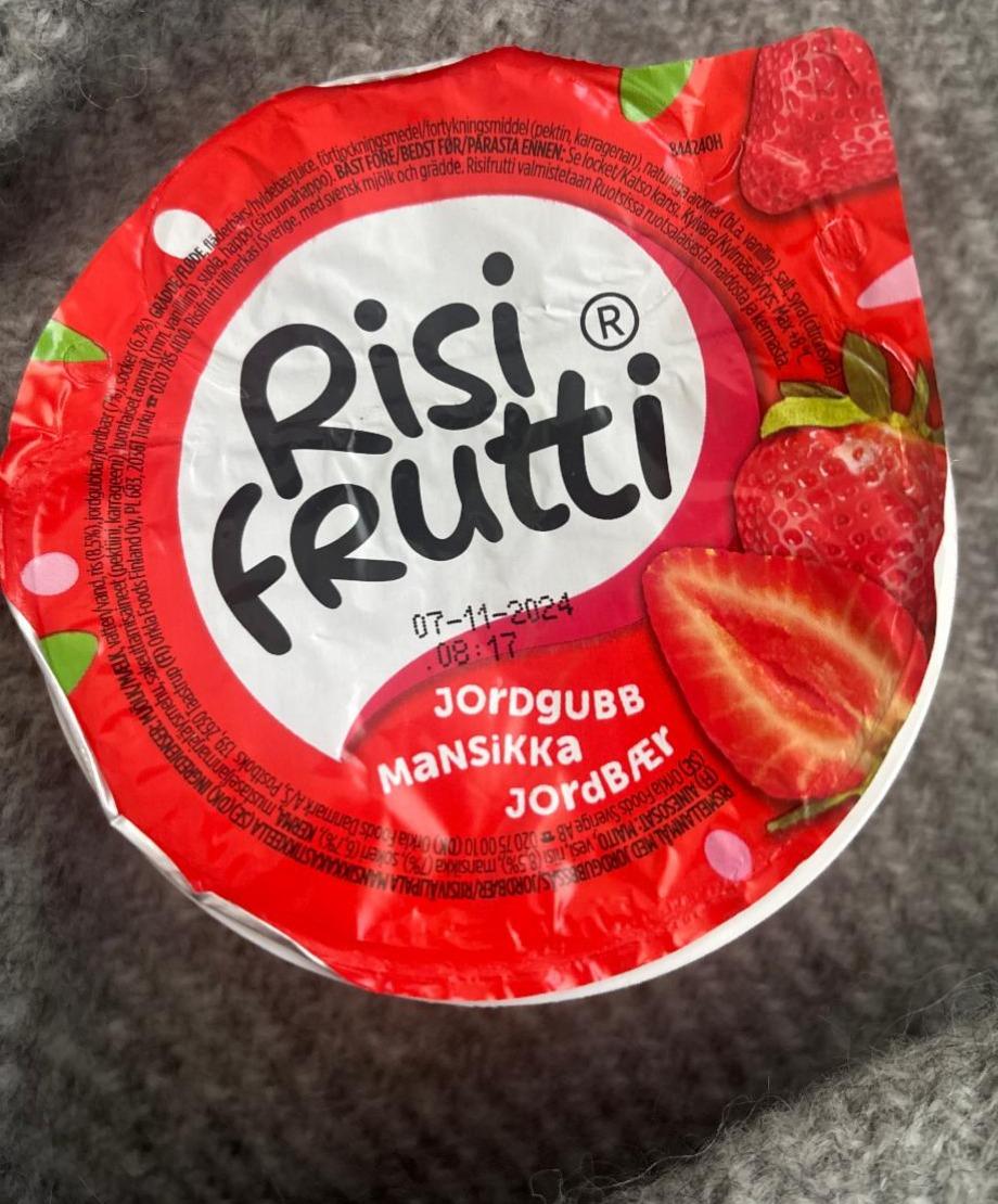 Fotografie - Risi Frutti Jordgubb