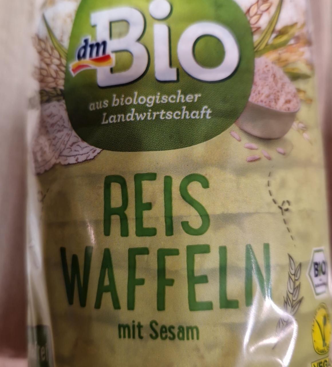 Fotografie - Reis Waffeln mit Sesam dmBio