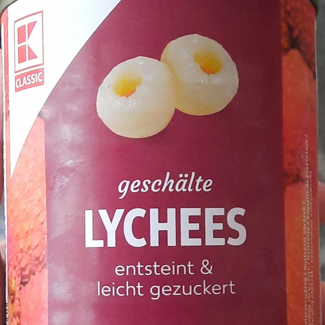 Fotografie - Geschälte Lychees K-Classic