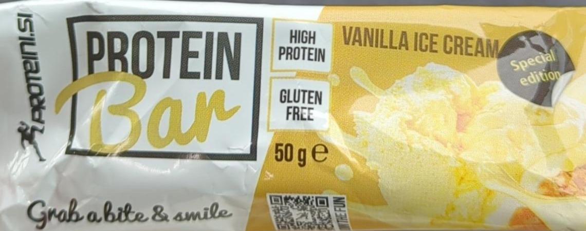 Fotografie - Protein bar vanilla ice cream Proteini.si