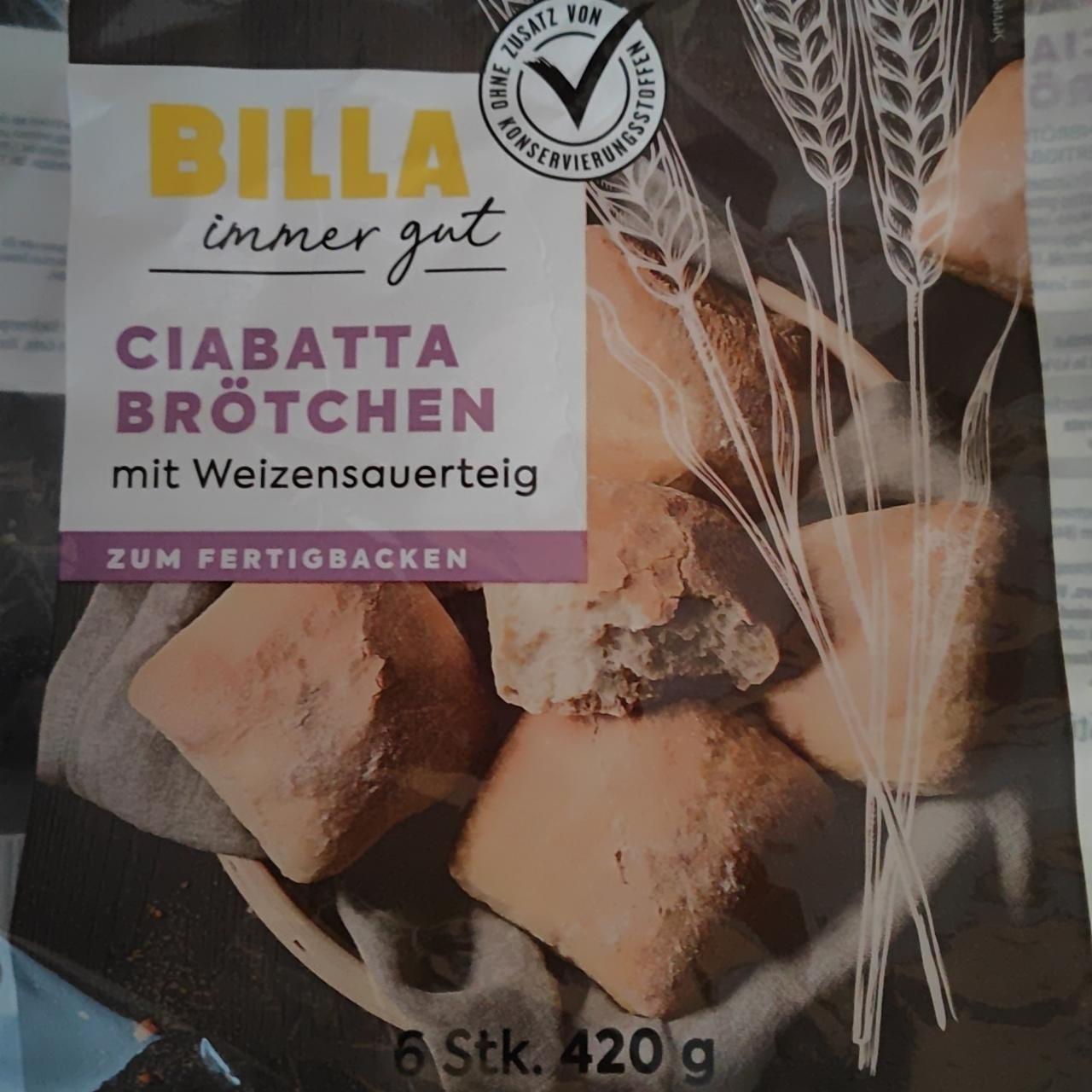 Fotografie - Ciabatta brötchen Billa immer gut