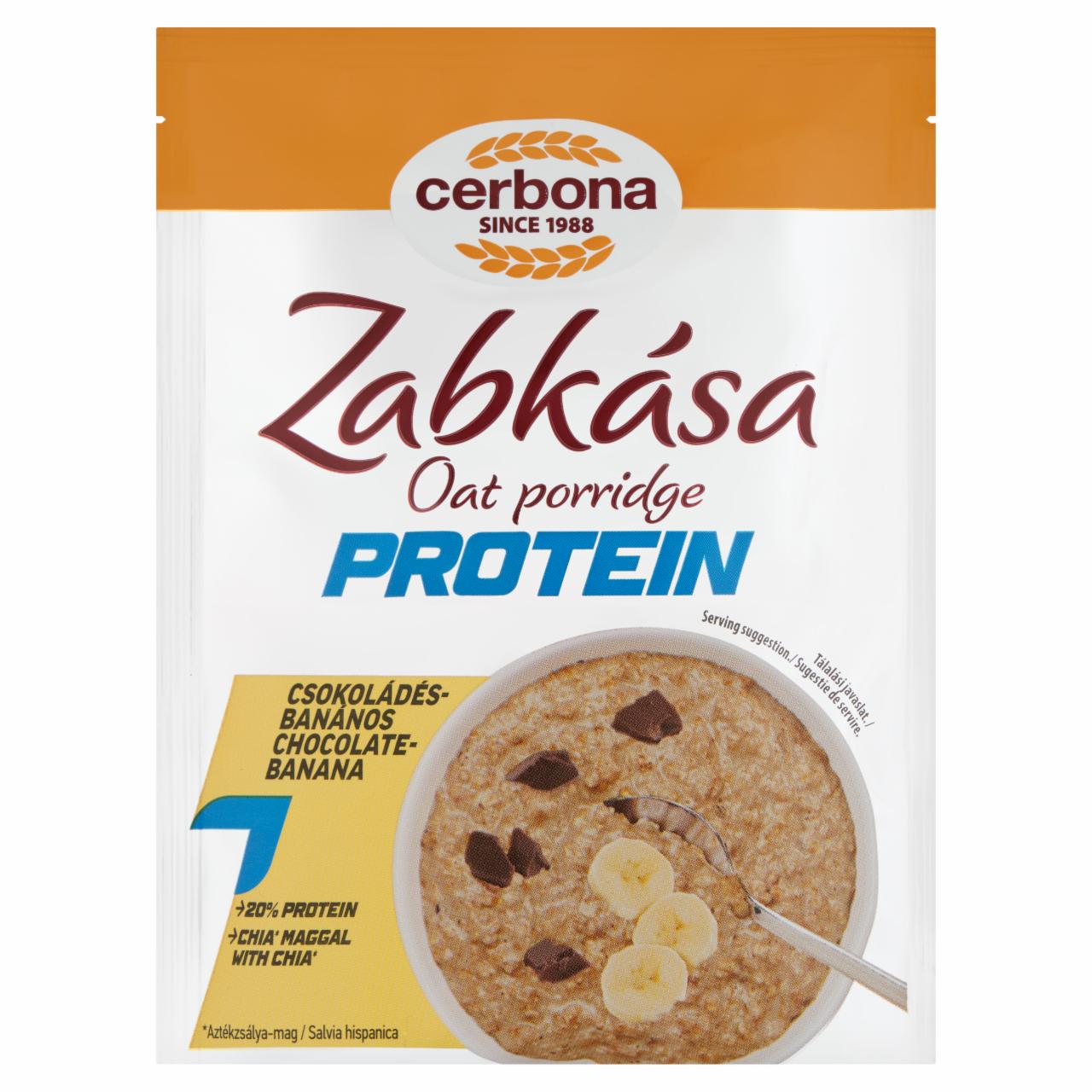 Fotografie - Cerbona sport protein porridge (banán-čokoláda)