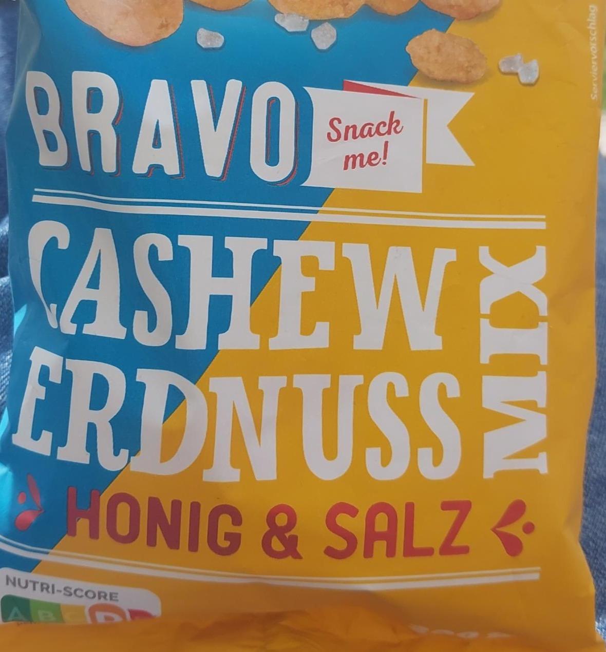 Fotografie - Cashew Erdnuss Mix Honig & Salz Bravo Snack me!