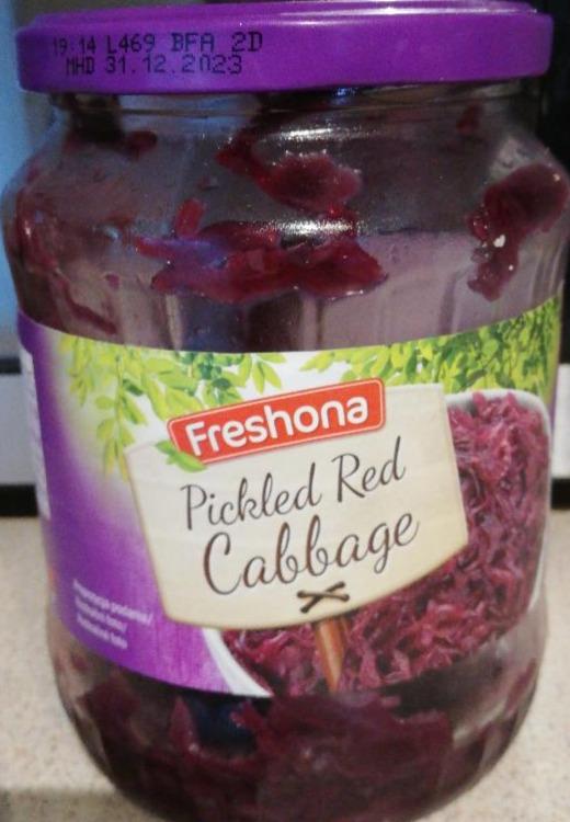 Fotografie - Pickled red cabbage Freshona