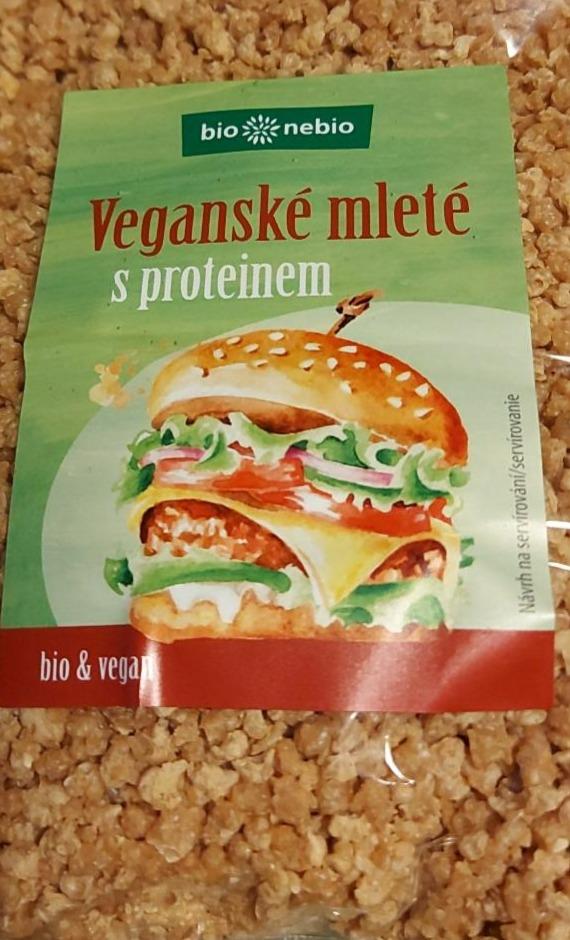 Fotografie - Veganské mleté s proteinem