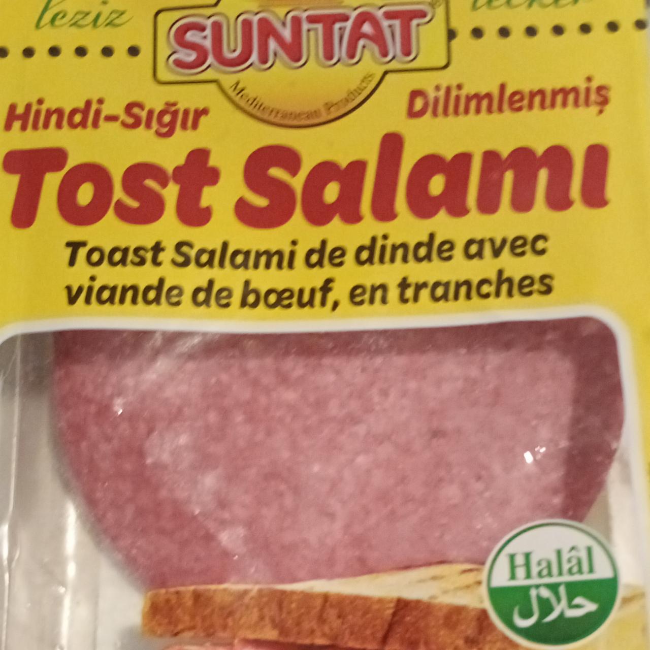 Fotografie - Tost Salami Suntat