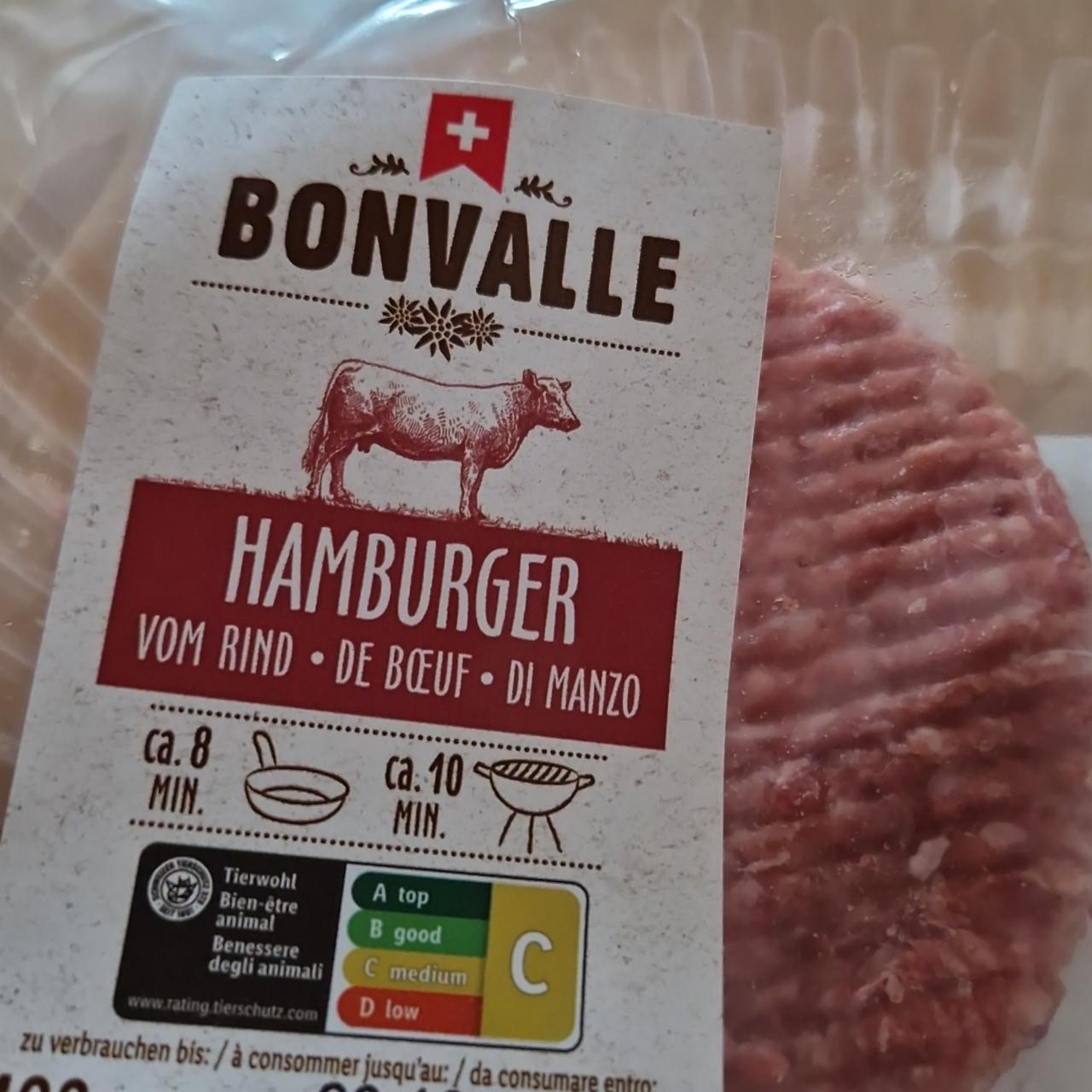 Fotografie - Hamburger vom Rind Bonvalle