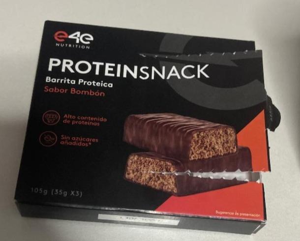 Fotografie - Proteinsnack e4e Nutrition