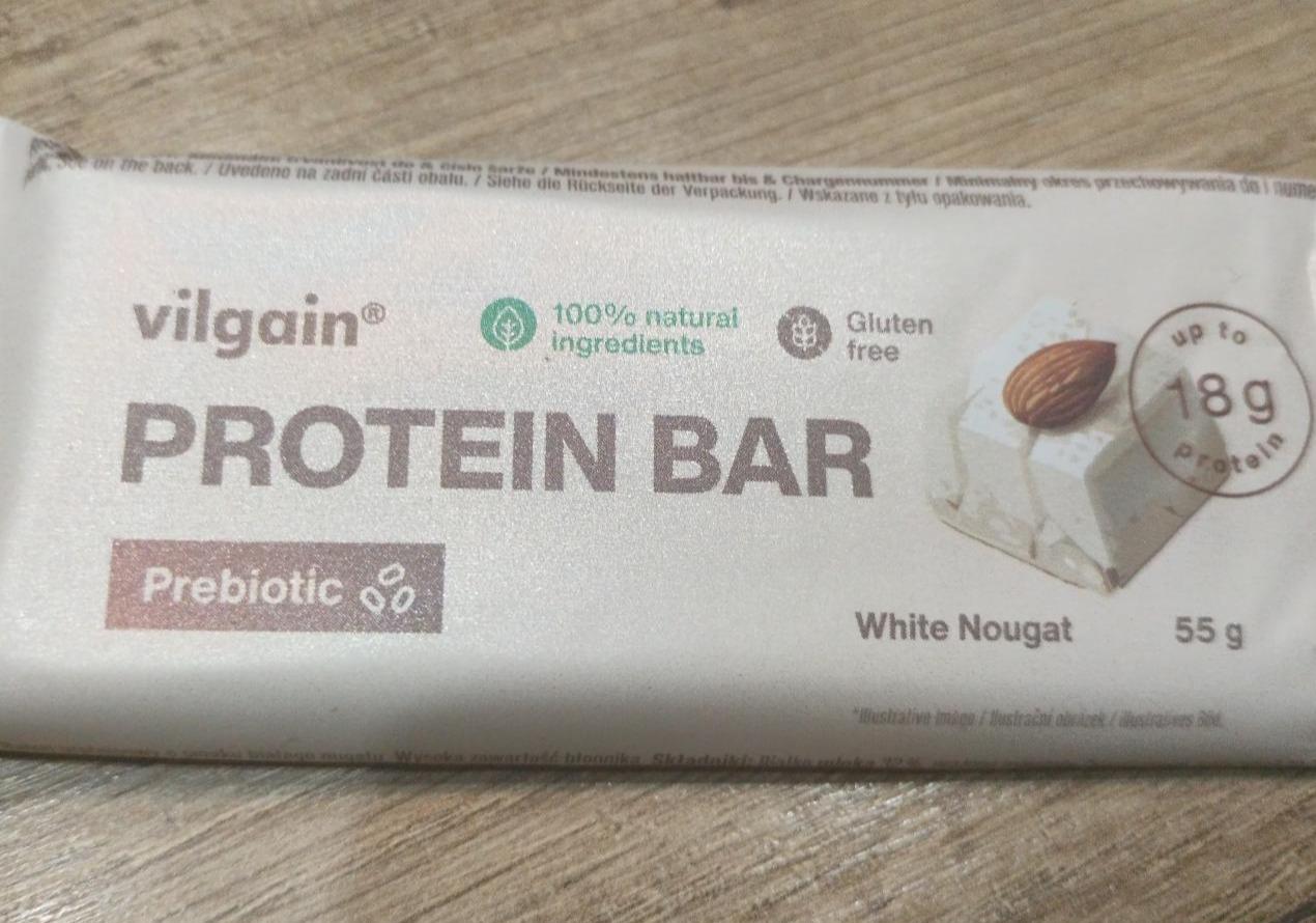 Fotografie - Protein Bar White Nougat Vilgain