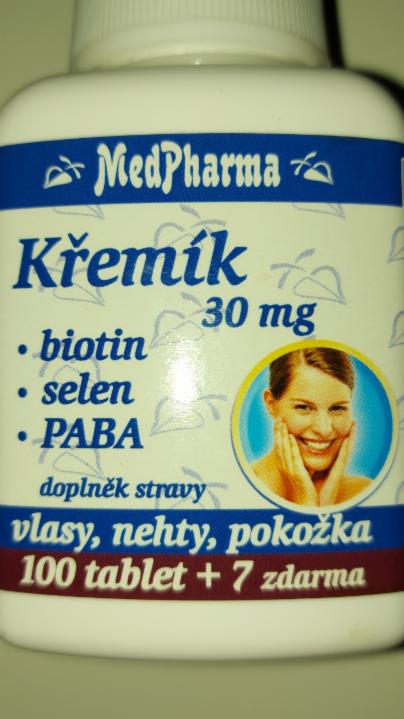 Fotografie - Křemík, biotin, selen, PABA MedPharma