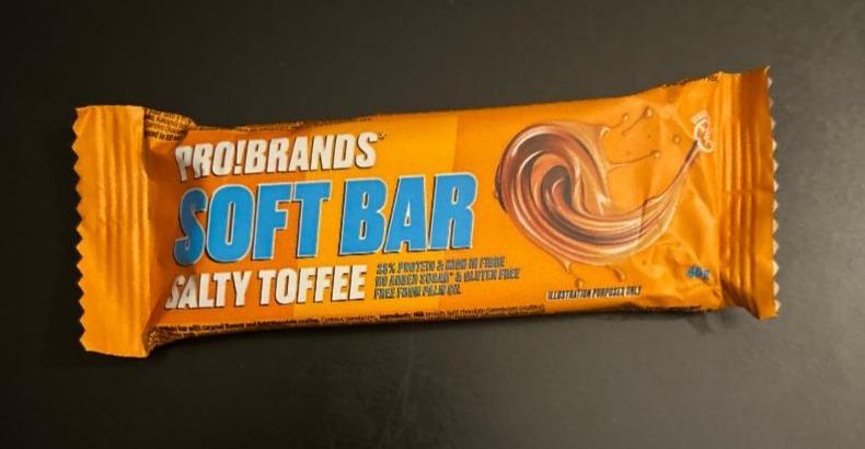 Fotografie - Soft Bar Salty Toffee Pro!brands