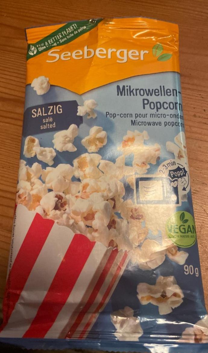 Fotografie - Mikrowellen popcorn salzig Seeberger