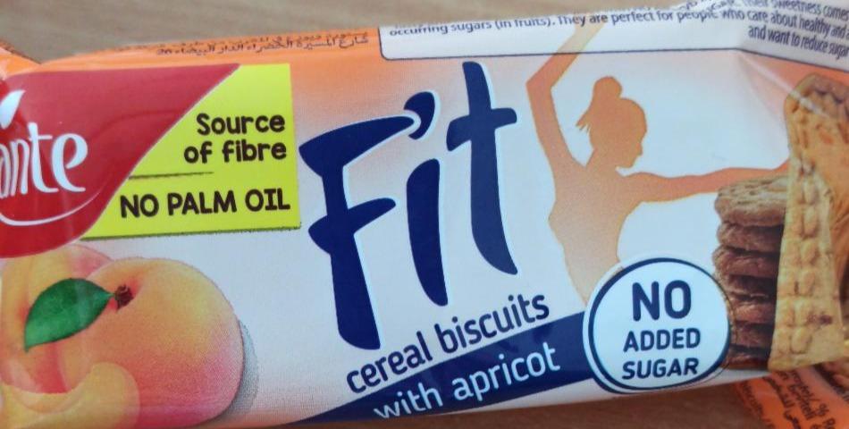 Fotografie - FIT cereal biscuits with apricot