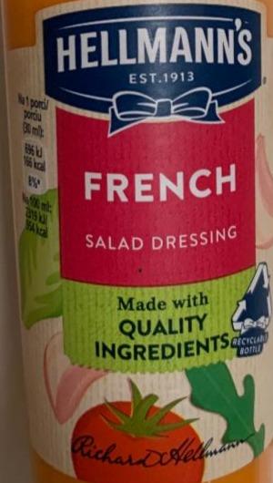 Fotografie - French Salat Dressing Hellmann's