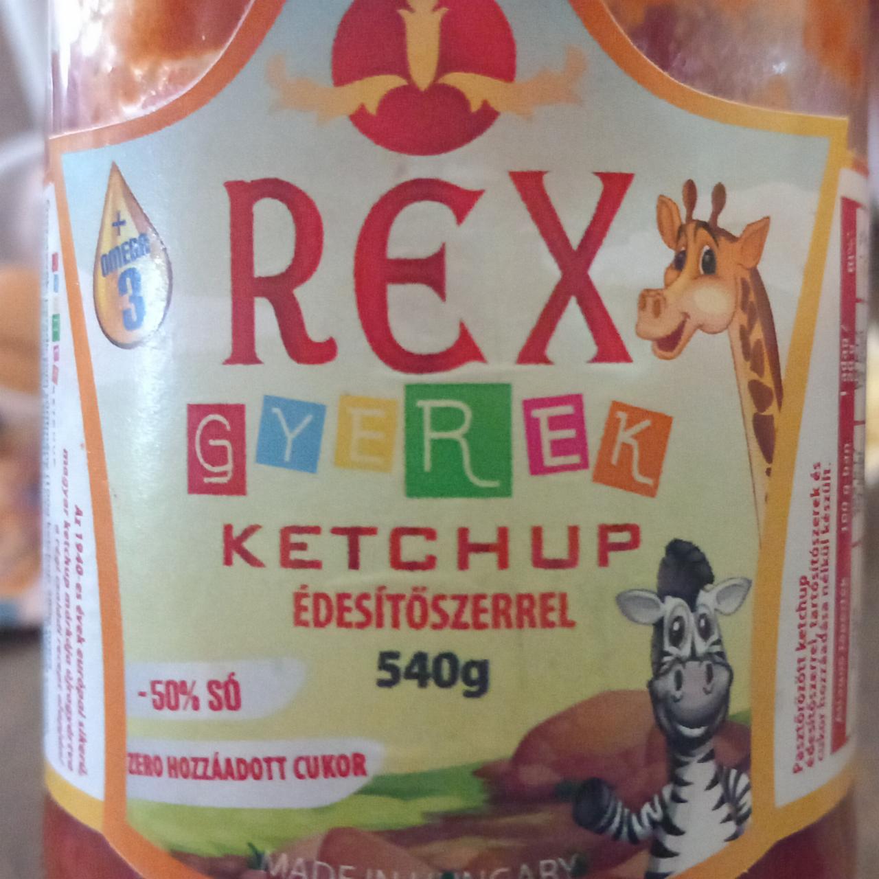 Fotografie - ketchup Rex sugar Free